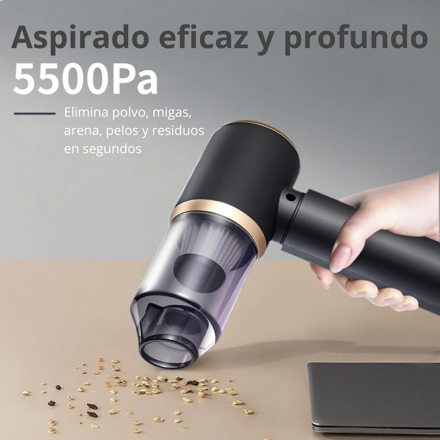 TurboVac Pro – Aspiradora Inalámbrica de Mano