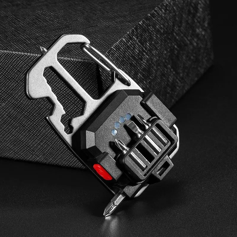 Compact Mini LED Keychain Flashlight - Lightweight and Powerful Portable Light